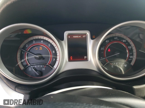 2015 Dodge Journey SXT z VIN 3C4PDCBG5FT726348, wystawiony jako Copart lot #62782925 z przebiegiem 162 652 mil mil oraz Szkoda całkowita • Salvage title. Historia ofert i sprzedaży dostępna na DreamBid. Obrazek 9.