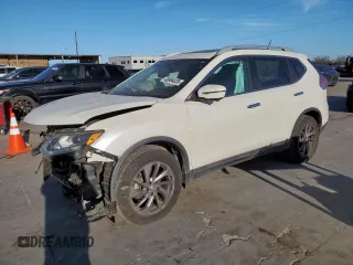 2016 Nissan Rogue S with VIN 5N1AT2MVXGC777416, listed as a Copart auction lot 48994035 with 90,964 mi miles and Salvage Title. Bid and sale history available at DreamBid. Image 1.