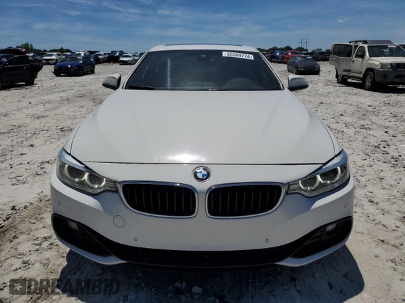 2017 BMW 4 Series 430i xDrive with VIN WBA4R9C3XHK878808, listed as a Copart auction lot 58300774 with 145,067 mi miles and Salvage Title. Bid and sale history available at DreamBid. Image 5.