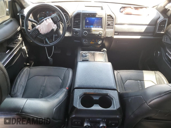 2020 Ford Expedition Max Limited with VIN 1FMJK1KT1LEA38979, listed as a Copart auction lot 58153755 with 134,468 mi miles and Clean title. Bid and sale history available at DreamBid. Image 8.