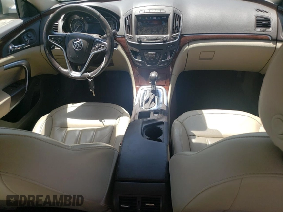 2014 Buick Regal Premium II with VIN 2G4GS5GX6E9263157, listed as a Copart auction lot 54825775 with 103,403 mi miles and Salvage title. Bid and sale history available at DreamBid. Image 8.