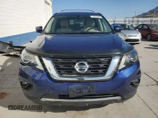 2018 Nissan Pathfinder SV z VIN 5N1DR2MMXJC658758, wystawiony jako Copart lot #54649225 z przebiegiem 85 657 mil mil oraz Szkoda całkowita • Salvage title. Historia ofert i sprzedaży dostępna na DreamBid. Obrazek 5.