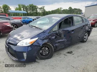 2015 Toyota Prius Four with VIN JTDKN3DU9F0449727, listed as a Copart auction lot 57883005 with 101,835 mi miles and Salvage title. Bid and sale history available at DreamBid. Image 1.