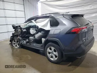 2019 Toyota RAV4 XLE with VIN 2T3P1RFV0KW059311, listed as a Copart auction lot 59777515 with Not provided miles and Salvage title. Bid and sale history available at DreamBid. Image 2.