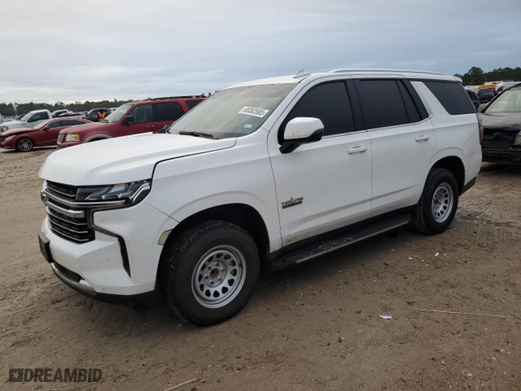 2022 Chevrolet Tahoe LT with VIN 1GNSCNKD6NR355648, listed as a Copart auction lot 88362685 with 54,073 mi miles and Salvage Title. Bid and sale history available at carsss.com. Image 1.