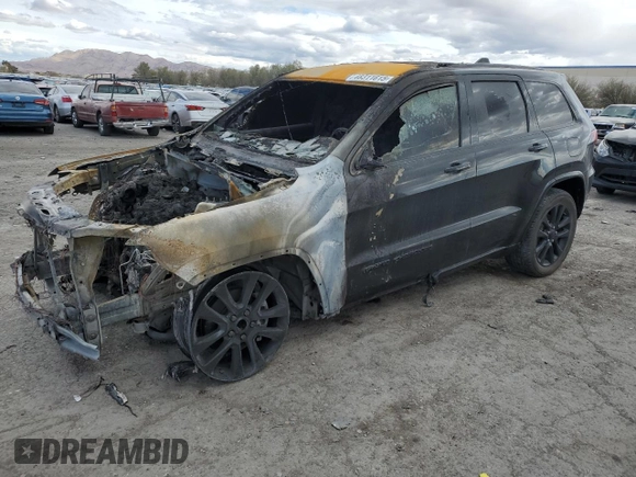 2018 Jeep Grand Cherokee Altitude with VIN 1C4RJEAG4JC192956, listed as a Copart auction lot 48311615 with Not provided miles and Salvage title. Bid and sale history available at DreamBid. Image 1.