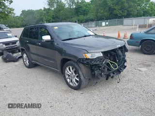 2015 Jeep Grand Cherokee Summit with VIN 1C4RJFJT5FC798955, listed as a IAAI auction lot 42481778 with 170,532 mi miles and . Bid and sale history available at DreamBid. Image 1.