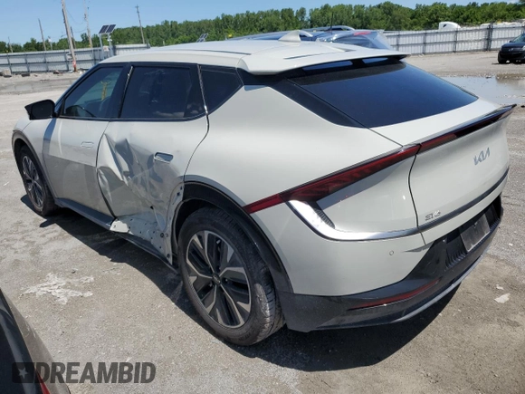 2022 Kia EV6 Wind with VIN KNDC3DLC7N5028809, listed as a Copart auction lot 54728684 with 52,594 mi miles and Salvage Title. Bid and sale history available at carsss.com. Image 2.