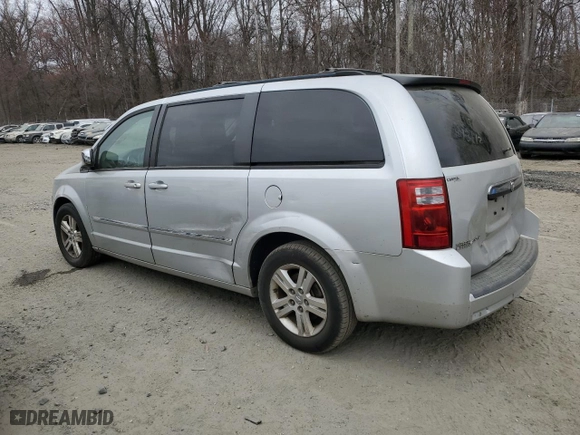 2008 Dodge Grand Caravan SXT with VIN 2D8HN54X68R746254, listed as a Copart auction lot 48109005 with 234,052 mi miles and Salvage Title. Bid and sale history available at carsss.com. Image 2.