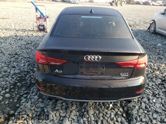 2018 Audi A3 Sedan Premium Plus with VIN WAUJ8GFF7J1025343, listed as a Copart auction lot 58823323 with 64,103 mi miles. Bid and sale history available at carsss.com. Image 6.