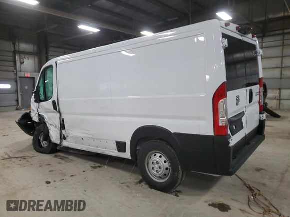 2023 Ram ProMaster Cargo with VIN 3C6LRVVGXPE551194, listed as a Copart auction lot 88544435 with Not Provided miles and Salvage Title. Bid and sale history available at DreamBid. Image 2.