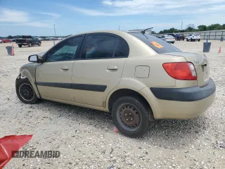 2008 Kia Rio LX with VIN KNADE123586383830, listed as a Copart auction lot 66807804 with 236,377 mi miles and Salvage Title. Bid and sale history available at DreamBid. Image 2.