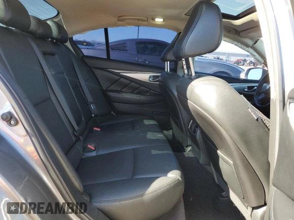 2019 Infiniti Q50 Luxe with VIN JN1EV7AR4KM591722, listed as a Copart auction lot 46364075 with 78,760 mi miles and Salvage Title. Bid and sale history available at carsss.com. Image 11.