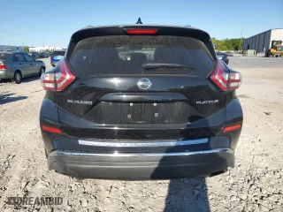 2017 Nissan Murano Platinum with VIN 5N1AZ2MG2HN129722, listed as a Copart auction lot 49910825 with 94,049 mi miles and Salvage Title. Bid and sale history available at carsss.com. Image 6.