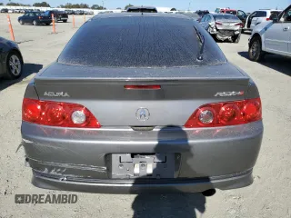 2006 Acura RSX Type-S Leather with VIN JH4DC53096S002343, listed as a Copart auction lot 77259604 with 198,021 mi miles and Clean Title. Bid and sale history available at carsss.com. Image 6.