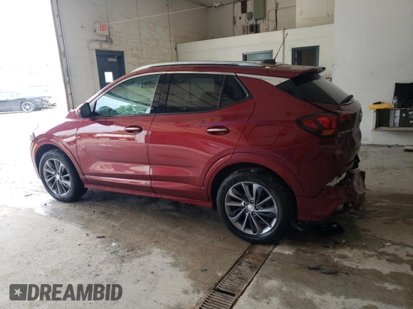 2022 Buick Encore GX Essence with VIN KL4MMGSL6NB033404, listed as a Copart auction lot 60215505 with 30,038 mi miles and Salvage title. Bid and sale history available at DreamBid. Image 2.