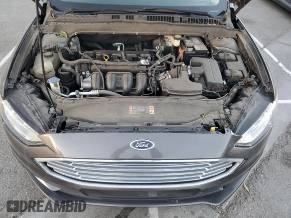 2017 Ford Fusion S with VIN 3FA6P0G77HR322340, listed as a Copart auction lot 54619825 with 125,496 mi miles and Clean Title. Bid and sale history available at carsss.com. Image 11.
