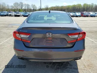 2019 Honda Accord Sport with VIN 1HGCV1F3XKA116343, listed as a Copart auction lot 52596185 with 44,187 mi miles and Salvage Title. Bid and sale history available at DreamBid. Image 6.