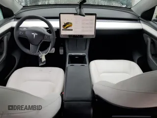 2024 Tesla Model Y Performance with VIN 7SAYGDEF1RF028278, listed as a Copart auction lot 48900935 with 41,606 mi miles and Salvage Title. Bid and sale history available at DreamBid. Image 8.