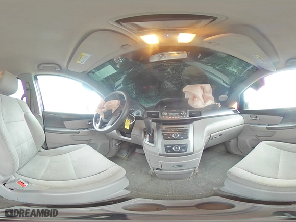 2014 Honda Odyssey LX with VIN 5FNRL5H26EB119925, listed as a Copart auction lot 45383145 with 178,620 mi miles and Salvage Title. Bid and sale history available at carsss.com. Image 15.