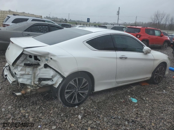 2016 Honda Accord Coupe EX-L with VIN 1HGCT1B81GA006389, listed as a Copart auction lot 85996904 with 137,498 mi miles and Salvage Title. Bid and sale history available at carsss.com. Image 3.