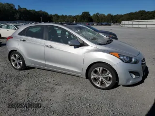 2014 Hyundai Elantra GT with VIN KMHD35LH7EU208444, listed as a Copart auction lot 75526234 with 60,530 mi miles and Salvage Title. Bid and sale history available at carsss.com. Image 4.