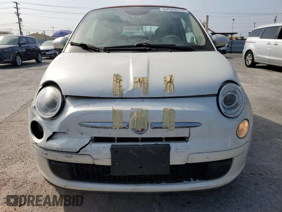 2015 FIAT 500 Pop with VIN 3C3CFFDR2FT562005, listed as a Copart auction lot 64523215 with 59,559 mi miles and Clean title. Bid and sale history available at DreamBid. Image 5.