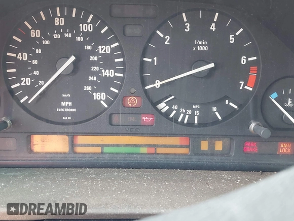 1994 BMW 7 Series with VIN WBAGD8320RDE90248, listed as a IAAI auction lot 42685094 with Not provided miles and . Bid and sale history available at DreamBid. Image 7.