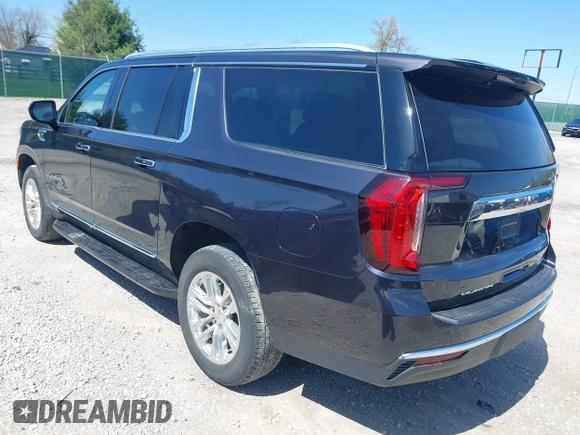 2023 GMC Yukon XL SLT z VIN 1GKS2GKD1PR137714, wystawiony jako IAAI lot #41982459 z przebiegiem 63 887 mil mil oraz . Historia ofert i sprzedaży dostępna na DreamBid. Obrazek 3.