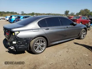 2019 BMW 7 Series 750i xDrive with VIN WBA7F2C50KB239939, listed as a Copart auction lot 71410423 with 52,428 mi miles. Bid and sale history available at carsss.com. Image 3.