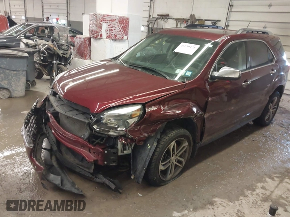2017 Chevrolet Equinox Premier with VIN 2GNALDEK8H1586919, listed as a IAAI auction lot 41239425 with 48,382 mi miles and . Bid and sale history available at DreamBid. Image 21.
