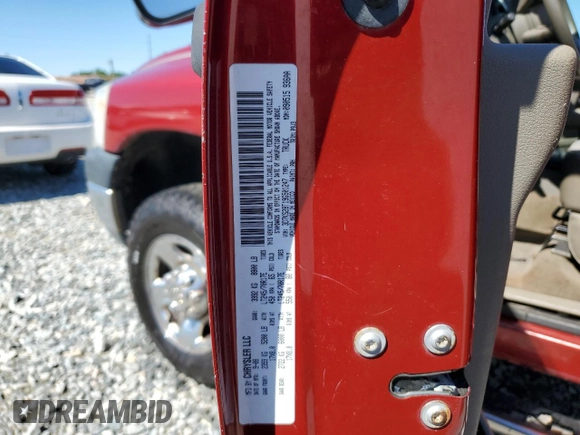 2009 Dodge Ram 2500 SLT with VIN 3D7KS28T19G501247, listed as a Copart auction lot 75341904 with 143,140 mi miles and Salvage Title. Bid and sale history available at carsss.com. Image 12.