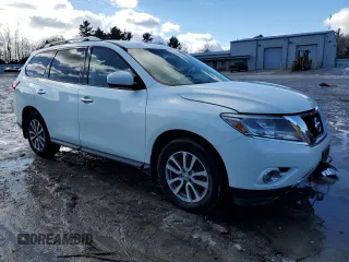 2015 Nissan Pathfinder Platinum z VIN 5N1AR2MM7FC714374, wystawiony jako Copart lot #41472025 z przebiegiem 114 027 mil mil oraz Szkoda całkowita • Salvage title. Historia ofert i sprzedaży dostępna na DreamBid. Obrazek 4.
