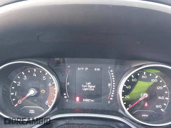 2020 Jeep Compass Latitude с VIN 3C4NJDBB8LT143150, выставлен на аукционе IAAI как лот 42563369 с пробегом 54 827 миль миль и . История ставок и продаж доступна на DreamBid. Изображение 7.