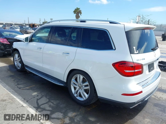 2018 Mercedes-Benz GLS 450 with VIN 4JGDF6EE9JB049030, listed as a IAAI auction lot 41804243 with 60,985 mi miles and . Bid and sale history available at DreamBid. Image 3.