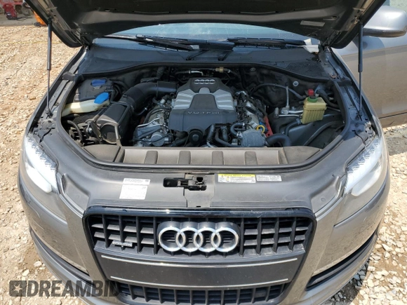 2015 Audi Q7 Premium Plus with VIN WA1LGAFE8FD006318, listed as a Copart auction lot 59210825 with 91,891 mi miles and Salvage title. Bid and sale history available at DreamBid. Image 12.