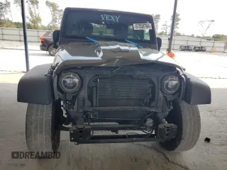 2018 Jeep Wrangler JK Unlimited Sport S with VIN 1C4BJWDG9JL835448, listed as a Copart auction lot 67050784 with 134,168 mi miles and Salvage Title. Bid and sale history available at carsss.com. Image 5.