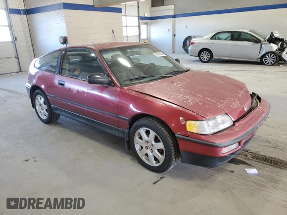 1991 Honda CRX DX z VIN JHMED8455MS015861, wystawiony jako Copart lot #82888244 z przebiegiem 328 469 mil mil oraz Szkoda całkowita • Salvage title. Historia ofert i sprzedaży dostępna na DreamBid. Obrazek 4.