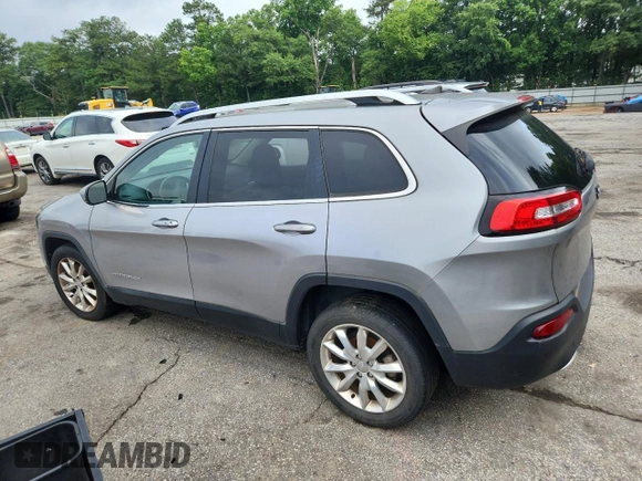 2016 Jeep Cherokee Limited with VIN 1C4PJLDB3GW164956, listed as a Copart auction lot 60465625 with Not provided miles and Clean title. Bid and sale history available at DreamBid. Image 2.