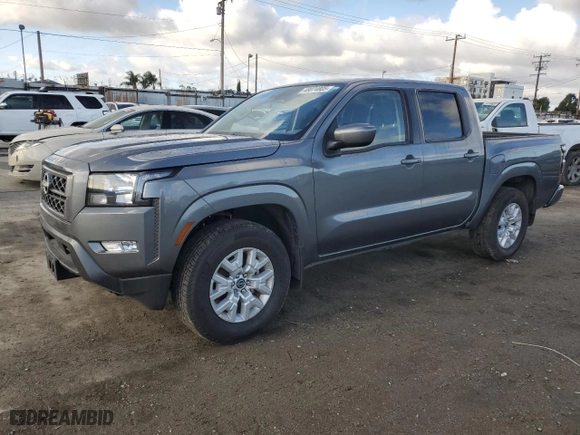 2024 Nissan Frontier SV with VIN 1N6ED1EJ6RN617126, listed as a Copart auction lot 48074805 with 13,882 mi miles and Salvage Title. Bid and sale history available at carsss.com. Image 1.