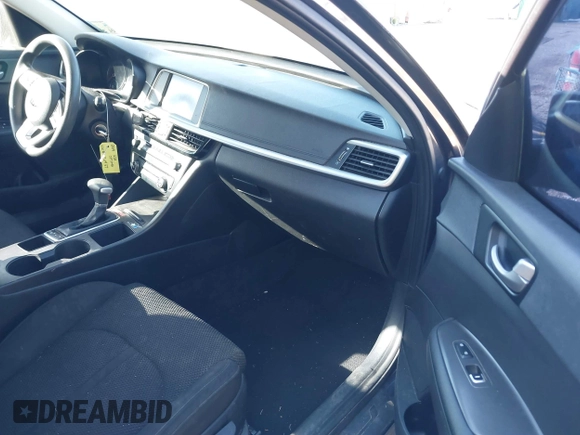 2019 Kia Optima LX with VIN 5XXGT4L3XKG292437, listed as a IAAI auction lot 40682048 with 151,012 mi miles. Bid and sale history available at carsss.com. Image 5.