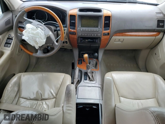 2006 Lexus GX 470 z VIN JTJBT20X160098938, wystawiony jako Copart lot #50450275 z przebiegiem 153 513 mil mil oraz Szkody całkowita. Historia ofert i sprzedaży dostępna na DreamBid. Obrazek 8.