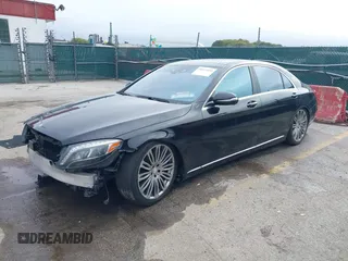 2016 Mercedes-Benz S 550 with VIN WDDUG8CB5GA222424, listed as a IAAI auction lot 40413820 with 125,802 mi miles and . Bid and sale history available at carsss.com. Image 2.