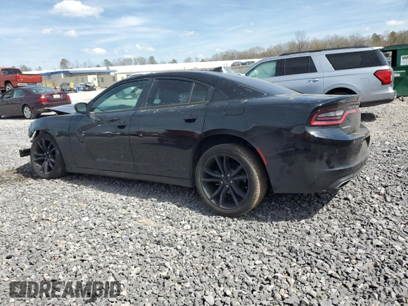 2018 Dodge Charger SXT Plus with VIN 2C3CDXHG2JH329120, listed as a Copart auction lot 49746455 with 106,182 mi miles and Salvage Title. Bid and sale history available at carsss.com. Image 2.