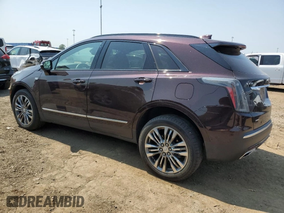 2020 Cadillac XT5 Sport AWD with VIN 1GYKNGRS7LZ231723, listed as a Copart auction lot 60138815 with 49,160 mi miles and Non repairable. Bid and sale history available at DreamBid. Image 2.