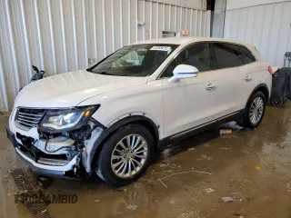 2016 Lincoln MKX Select with VIN 2LMTJ8KR8GBL20731, listed as a Copart auction lot 43358915 with 115,525 mi miles and Clean Title. Bid and sale history available at carsss.com. Image 1.