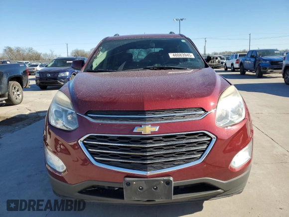 2016 Chevrolet Equinox LT with VIN 2GNALCEK5G1156385, listed as a Copart auction lot 48083945 with 147,015 mi miles and Salvage Title. Bid and sale history available at carsss.com. Image 5.