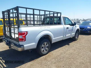 2018 Ford F-150 XL with VIN 1FTNF1CG9JKC41855, listed as a IAAI auction lot 41974456 with 330,339 mi miles and . Bid and sale history available at DreamBid. Image 4.