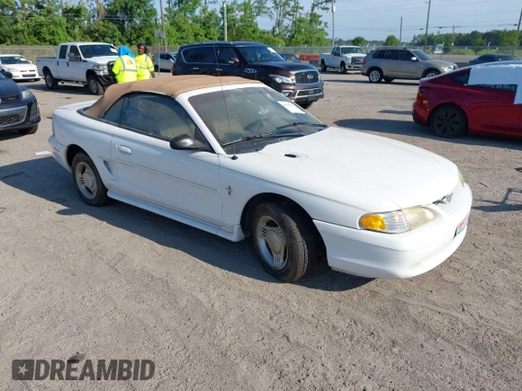 1995 Ford Mustang with VIN 1FALP4442SF243571, listed as a IAAI auction lot 42306376 with 227,445 mi miles and . Bid and sale history available at DreamBid. Image 1.
