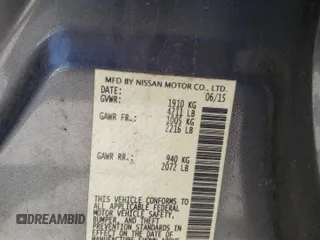 2015 Nissan Altima S with VIN 1N4AL3AP8FC460304, listed as a Copart auction lot 52301285 with 153,717 mi miles and Salvage Title. Bid and sale history available at DreamBid. Image 13.